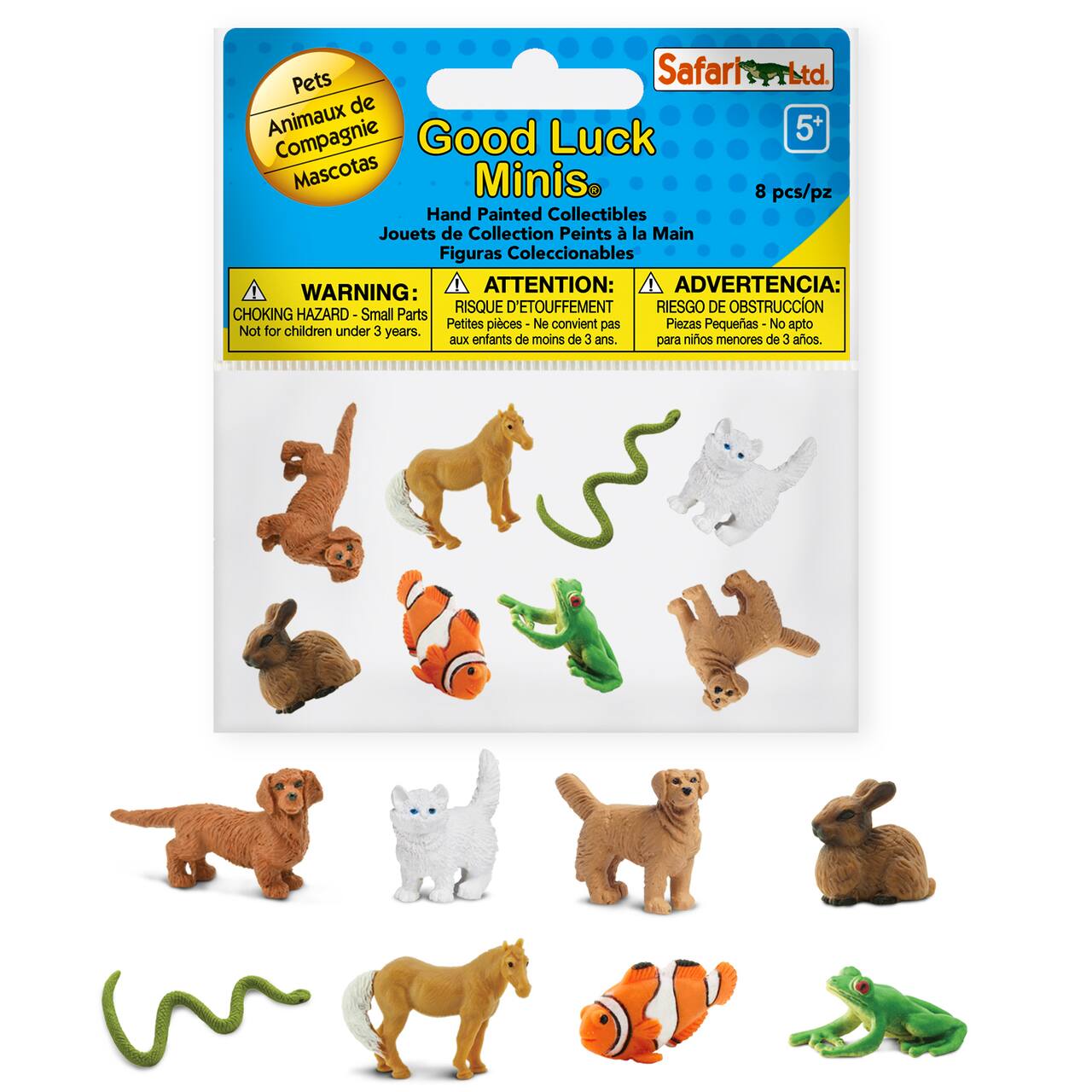 10 Pack: Safari Ltd® Good Luck Minis® Pets Fun Pack